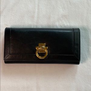Salvatore Ferragamo Black Wallet
